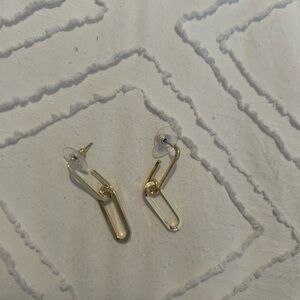 Modern Gold Geometric Earrings